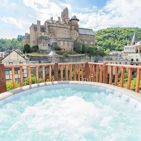 Villa L'Estagnole Pour 2 Personnes, Jacuzzi, Hammam Estaing  Exterior foto